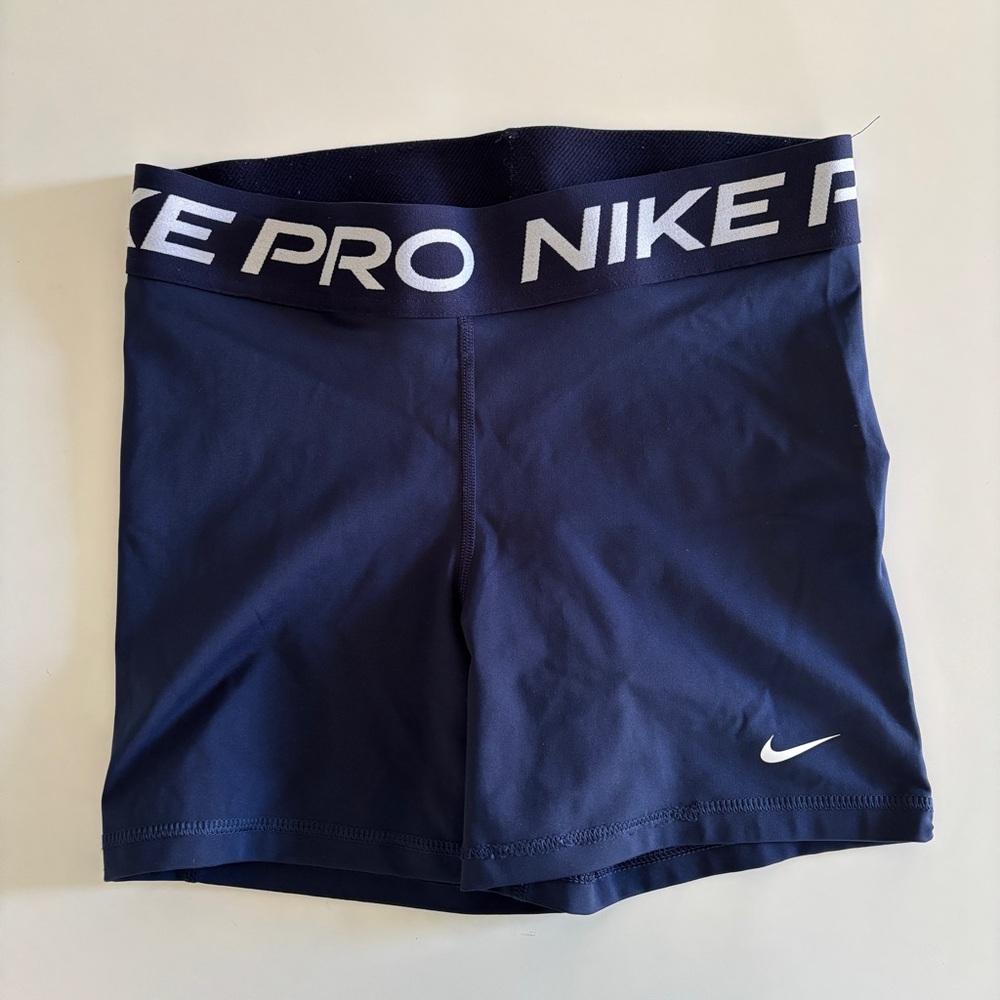 Nike Pro Dri-FIT Navy Blue Shorts